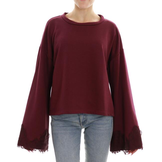 FELPA CON PIZZO HAVEONE - Mad Fashion | img vers.1300x/
